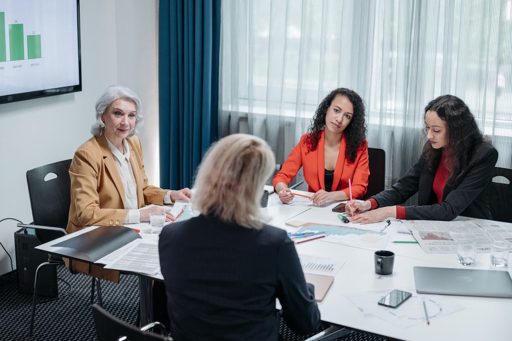 Photo of Women at the Meeting