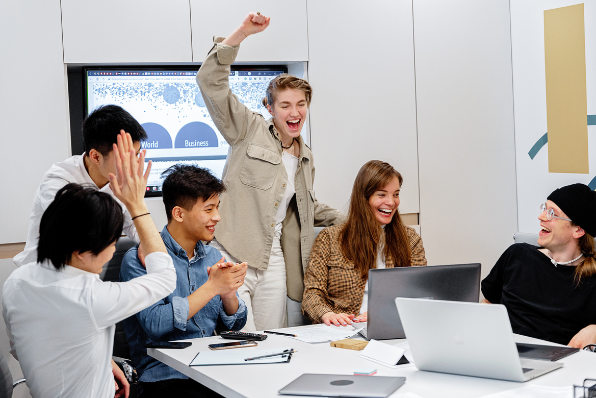People Having a Business Meeting in the Office